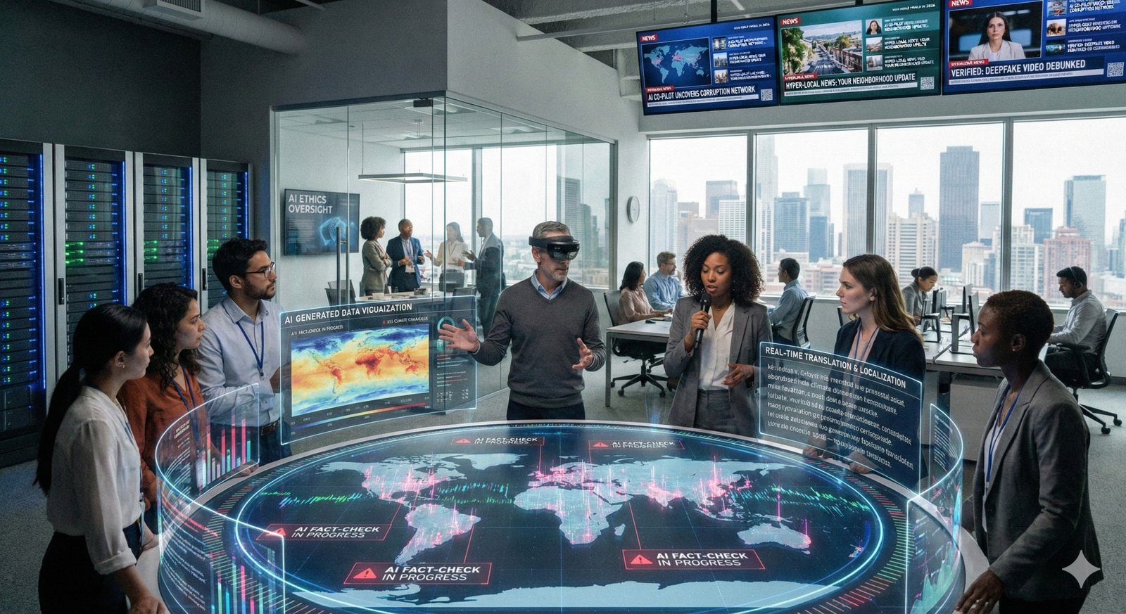 How AI Is Reshaping the Global Newsroom in 2026