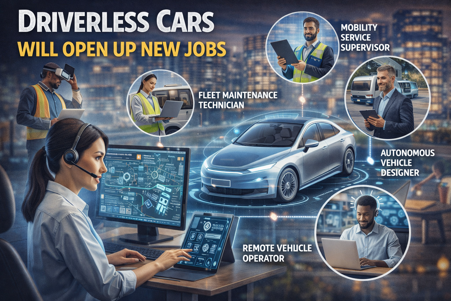 Will Driverless Cars Kill Jobs or Create Them? Waymo's CEO Has the Answer