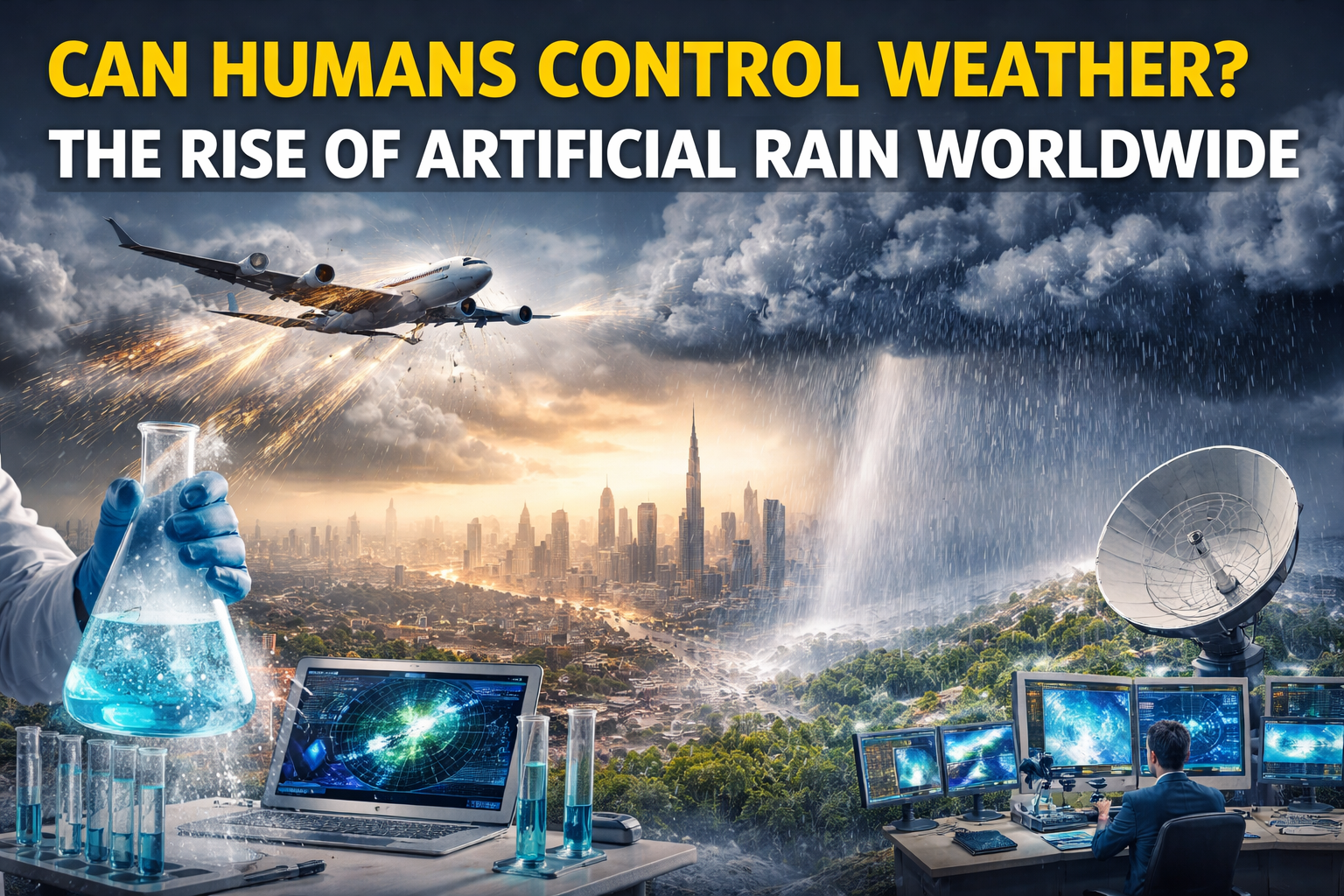Can Humans Control Weather? The Rise of Artificial Rain Worldwide