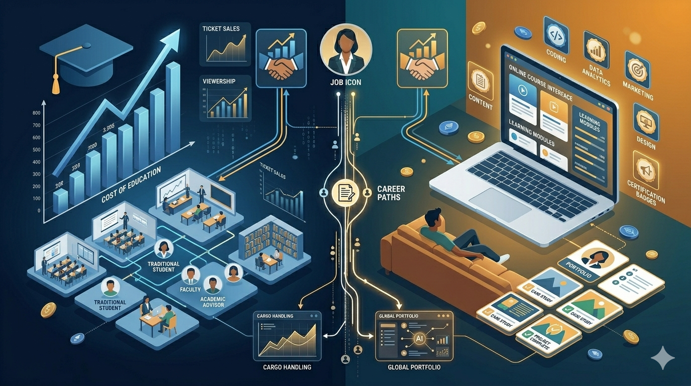 Online Courses vs Degrees: What Actually Matters in 2026