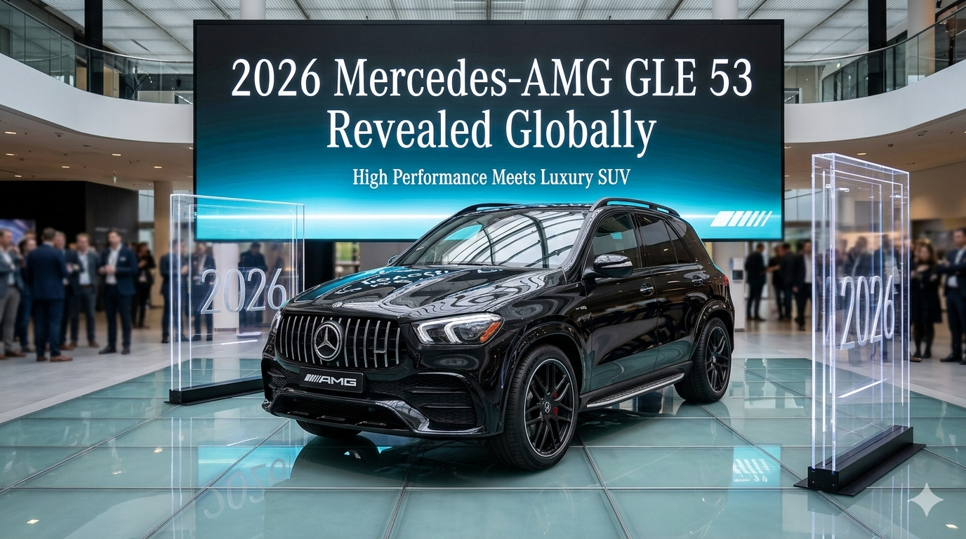 2026 Mercedes AMG GLE 53 Revealed: Performance SUV With AMG Power and Luxury