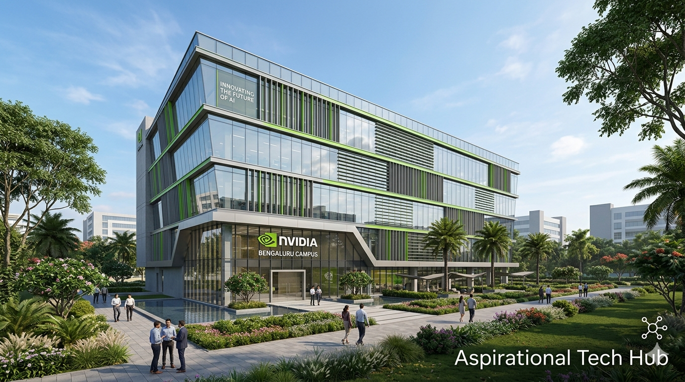NVIDIA Leases 7.6 Lakh Sq Ft Office in Bengaluru for Rs 1,230 Crore: What It Signals