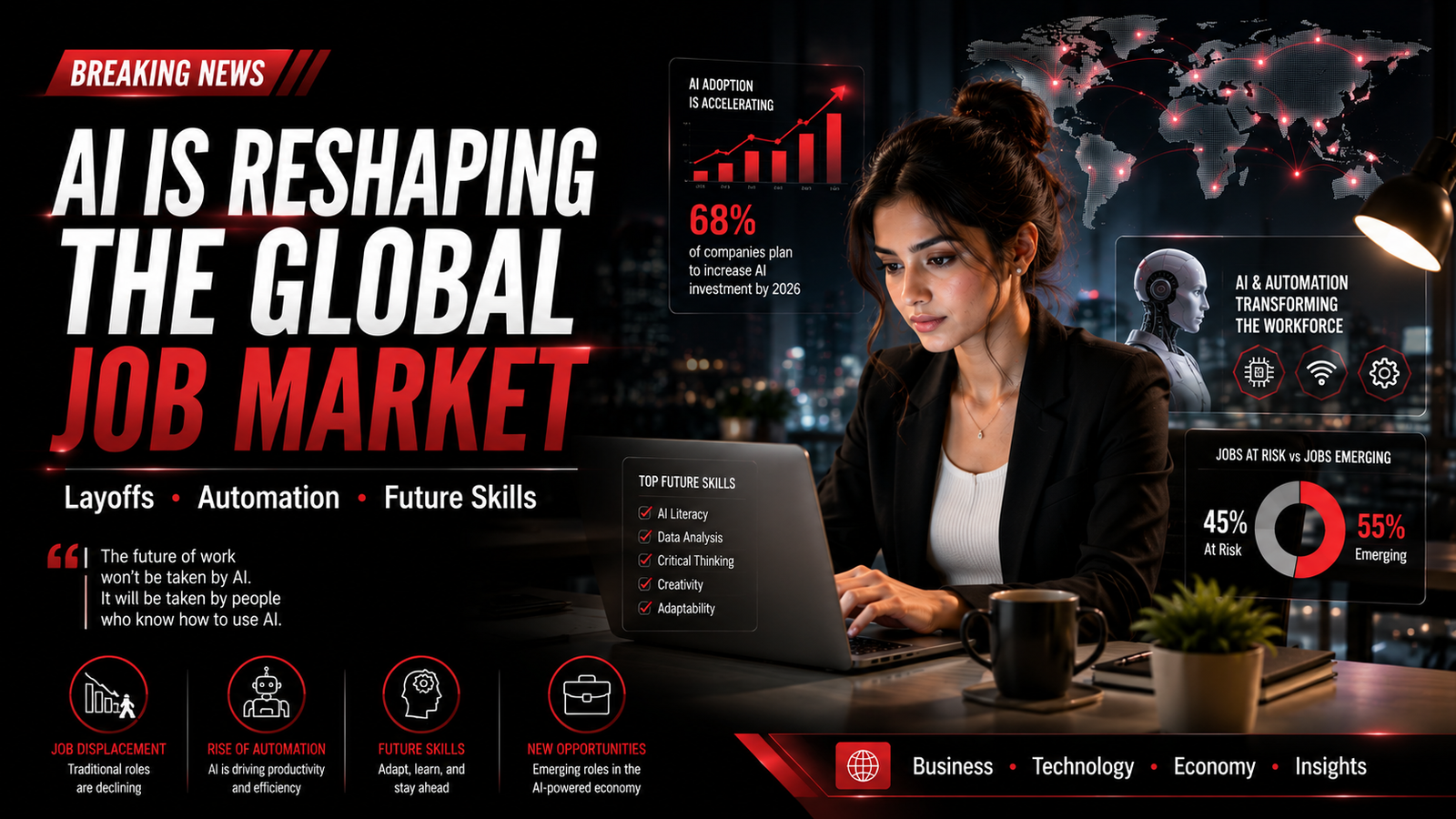 AI Is Reshaping the Global Job Market: How Automation Is Changing the Future of Work