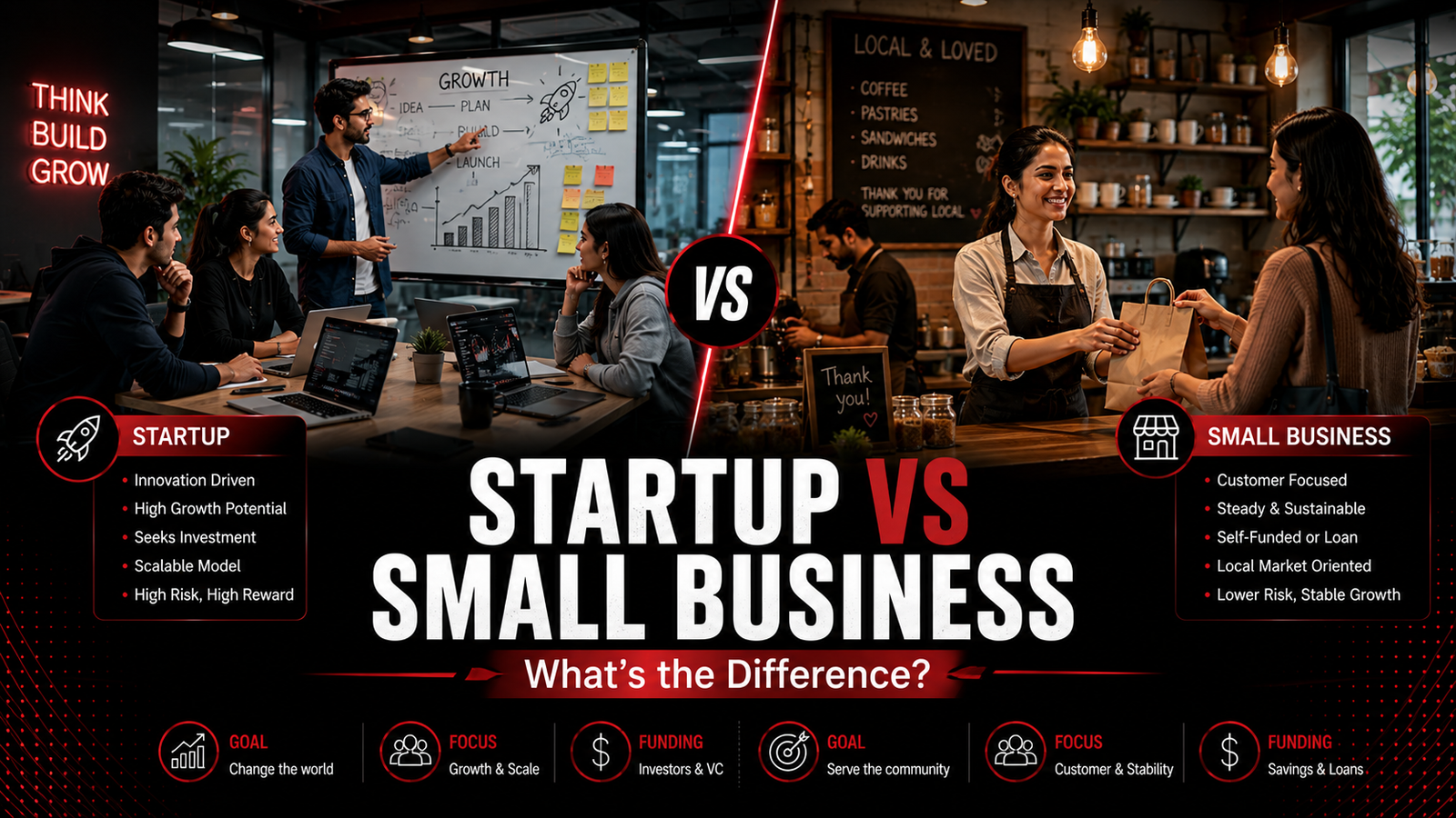 Startup vs Small Business: What's the Difference and Which One Is Right for You?