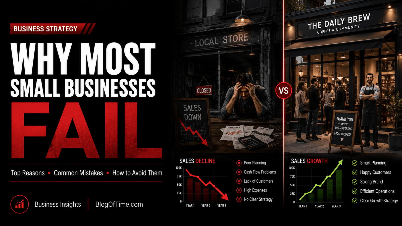 Why Most Small Businesses Fail in Their First 3 Years (And How to Avoid It)