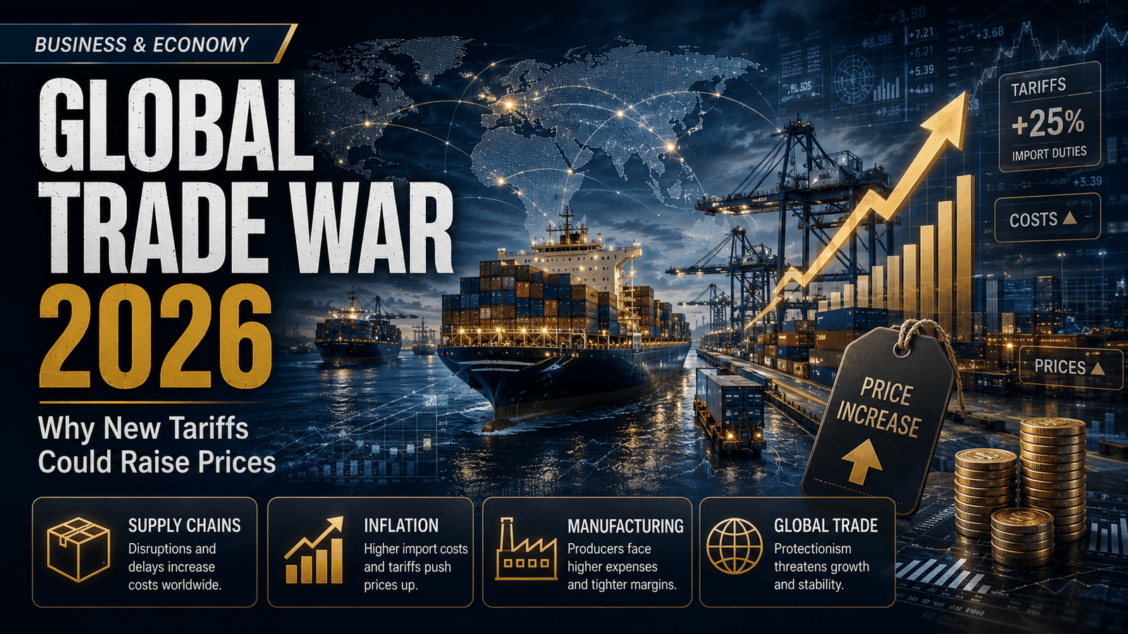 Global Trade War 2026: Why New Tariffs Could Make Everyday Products More Expensive