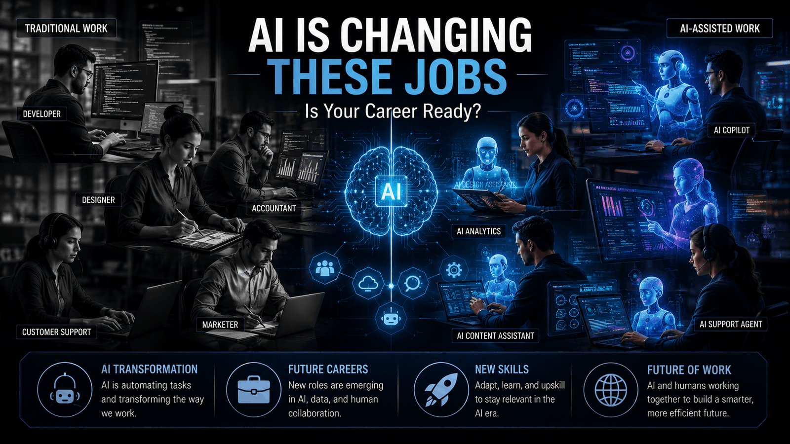 AI Is Quietly Changing These Jobs First: Is Your Career Ready for the Future?